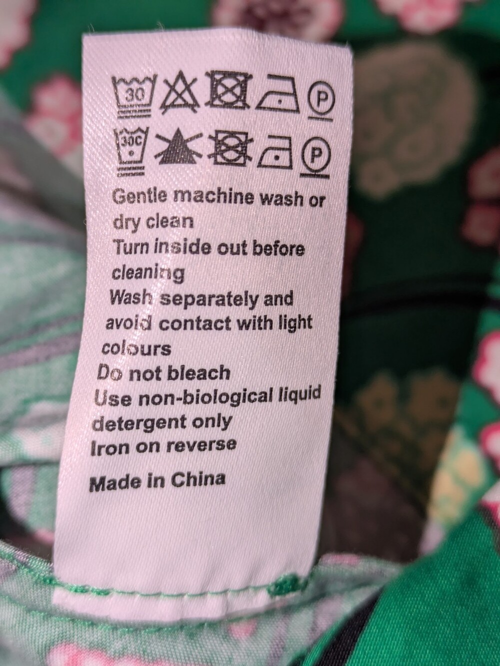 ME+EM Green Floral Cotton Maxi Skirt Full Circle A-Line Size US 6 UK 10 - Picture 5 of 10
